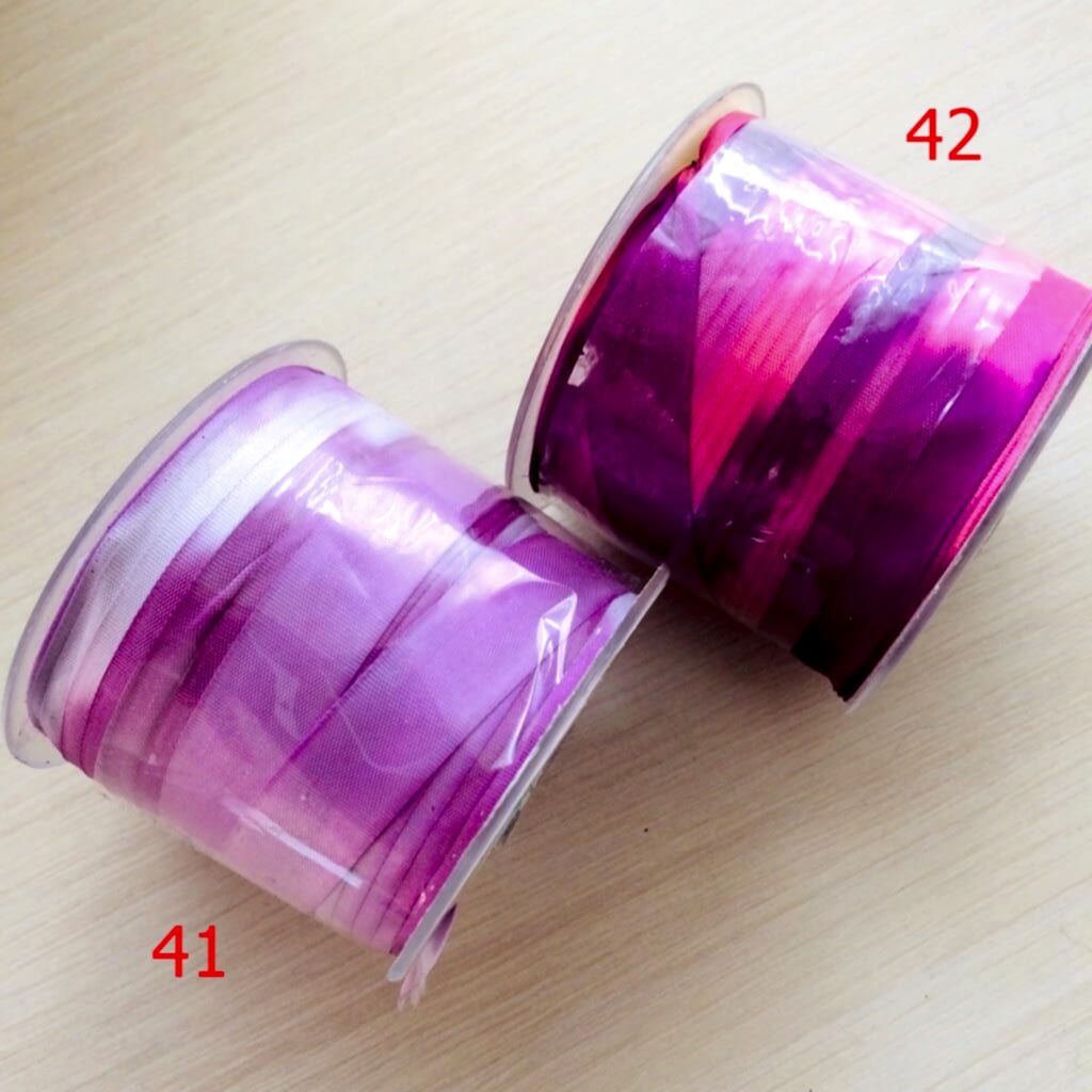 Majestik Batik İpek Kurdele Nakış Kurdelesi 13 mm 50 Metre