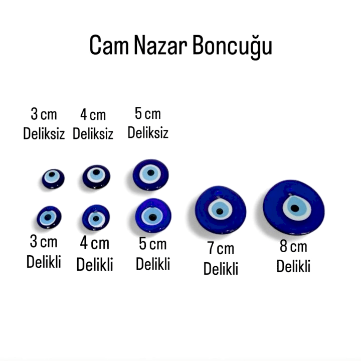 Cam Nazar Boncuğu Süs